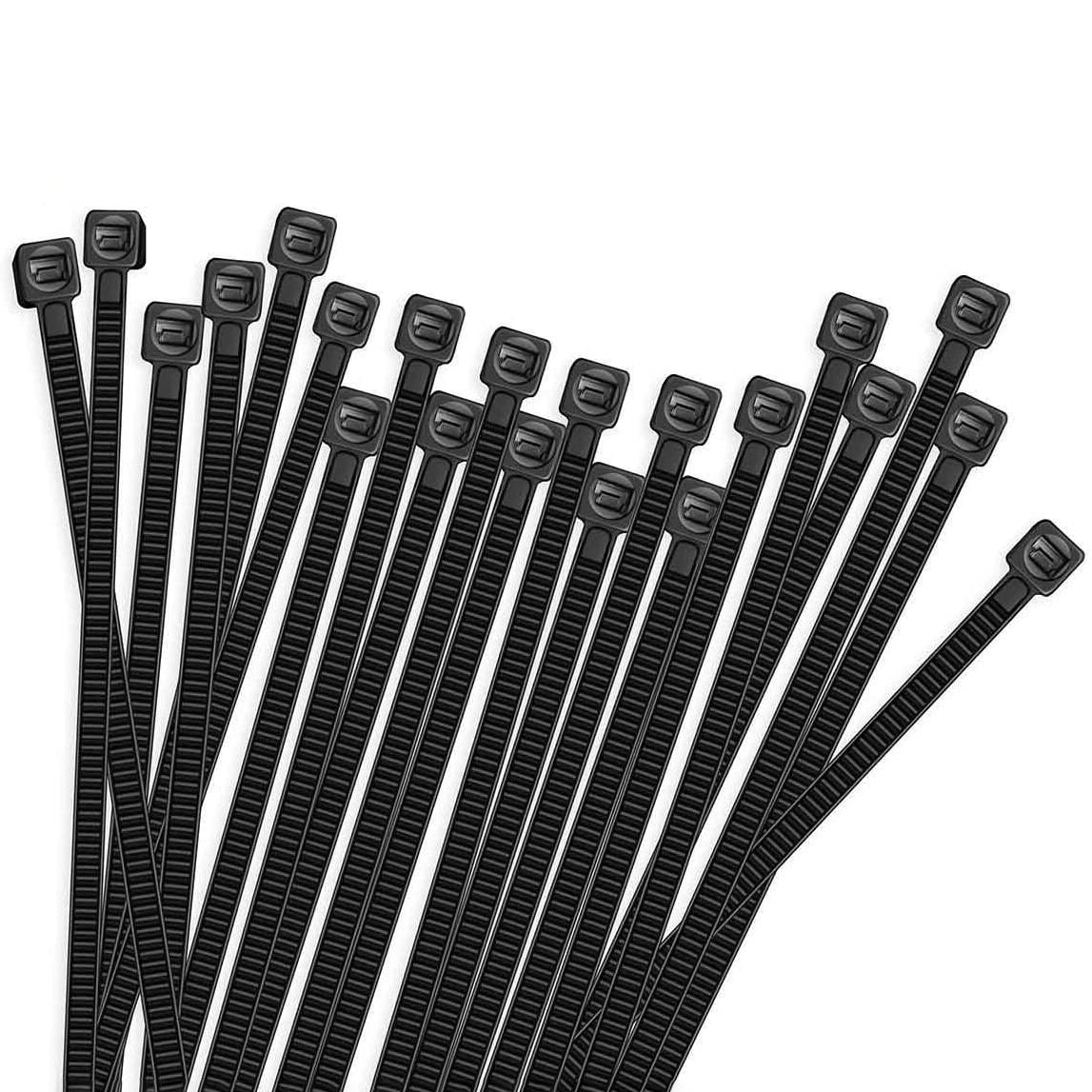 500-Piece: Black Nylon Cable Ties Buy Cheap Visit