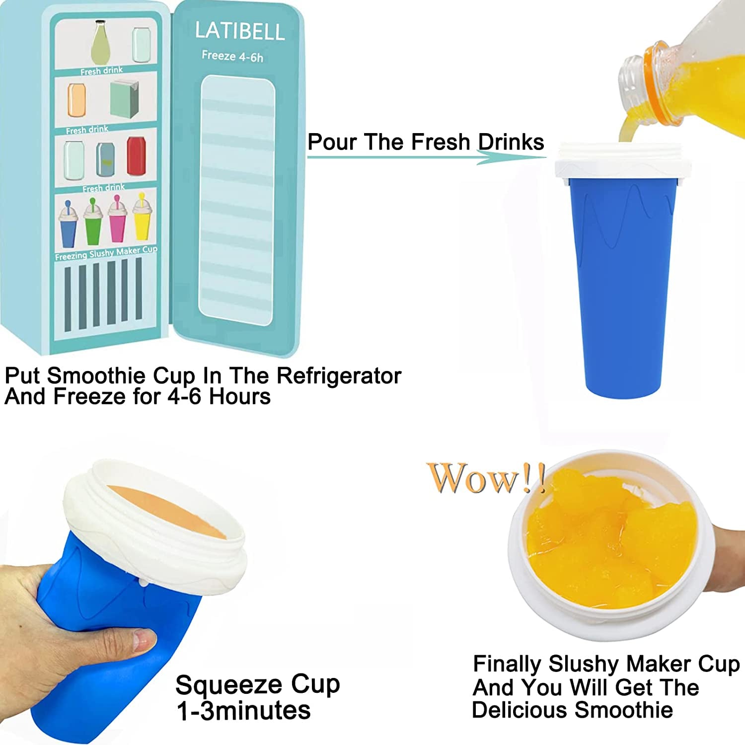 Portable Slushy Maker Cup Outlet New Styles