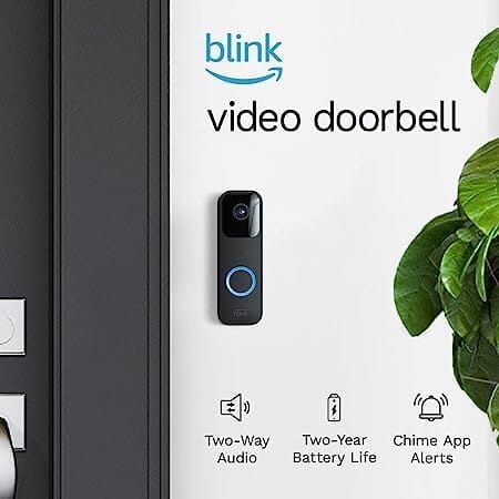 Blink Video Doorbell + 1 Outdoor 4 smart security camera (4th Gen) with Sync Module 2  (Refurbished) Visa Payment For Sale