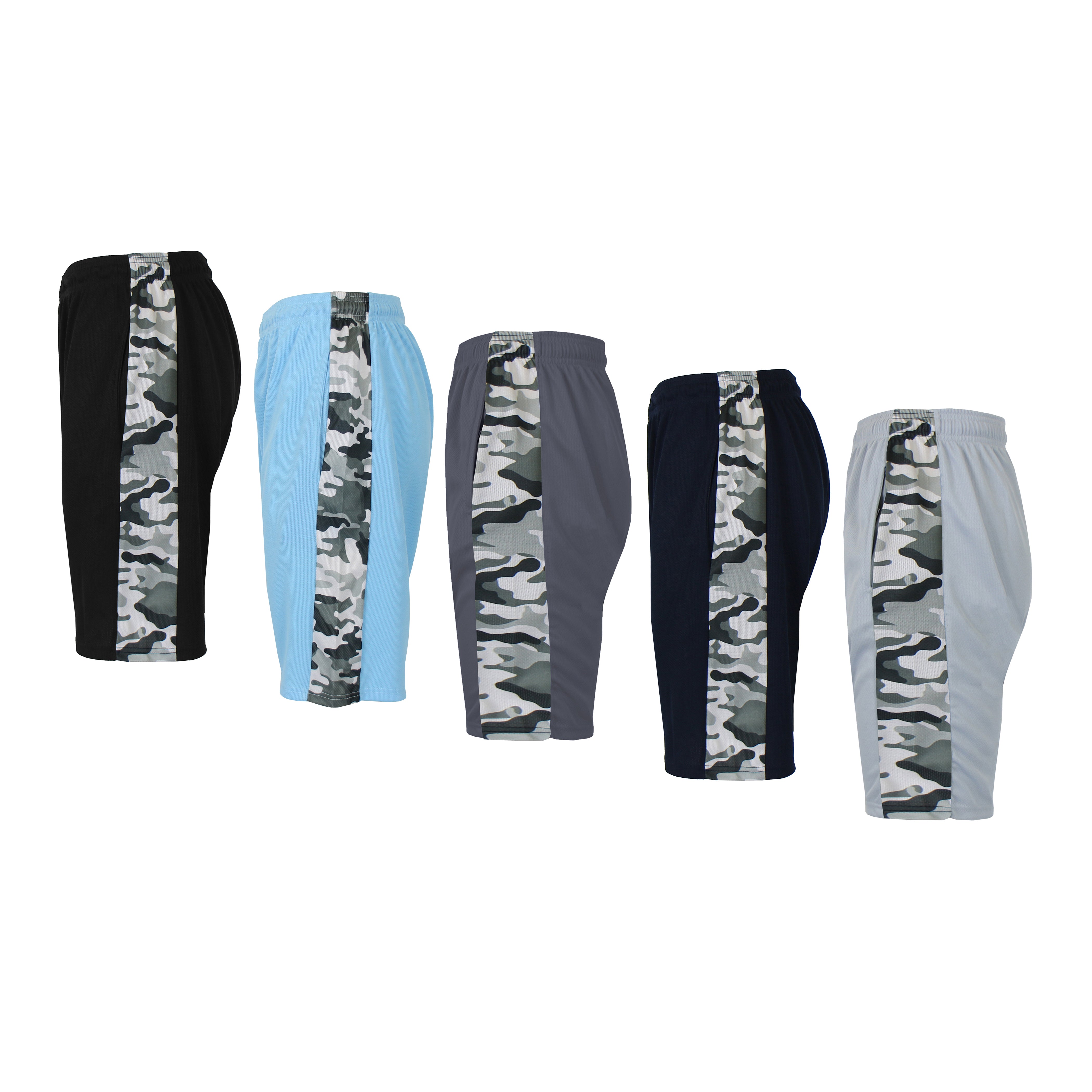 5-Pack: Men's Moisture Wicking Active Mesh Shorts Outlet Looking For