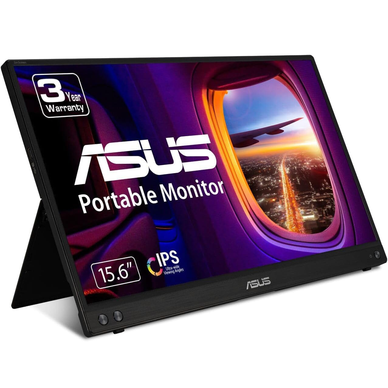 ASUS ZenScreen 15.6” 1080P Portable USB Monitor (MB16ACV) (Refurbished) Outlet New Arrival