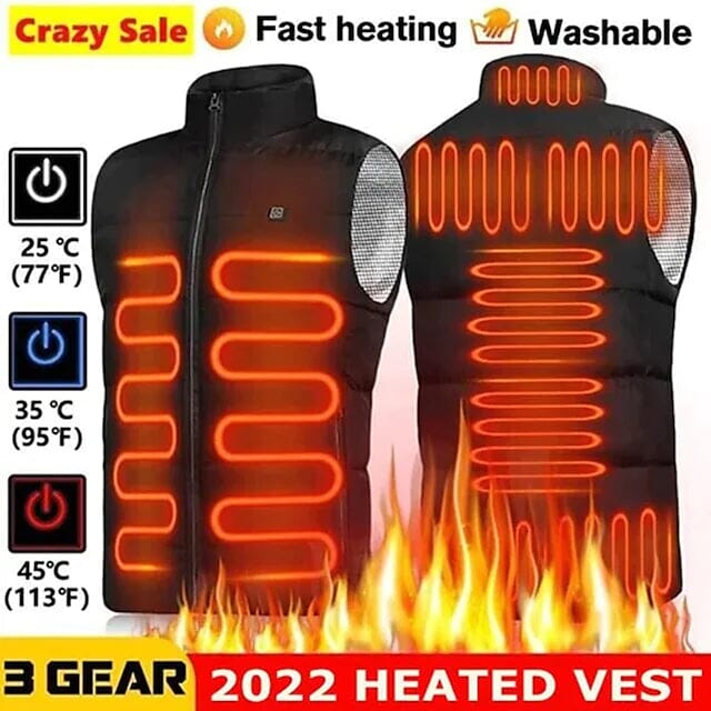 Nine Districts Intelligent Heating Vest Electric Heating Sale Fashion