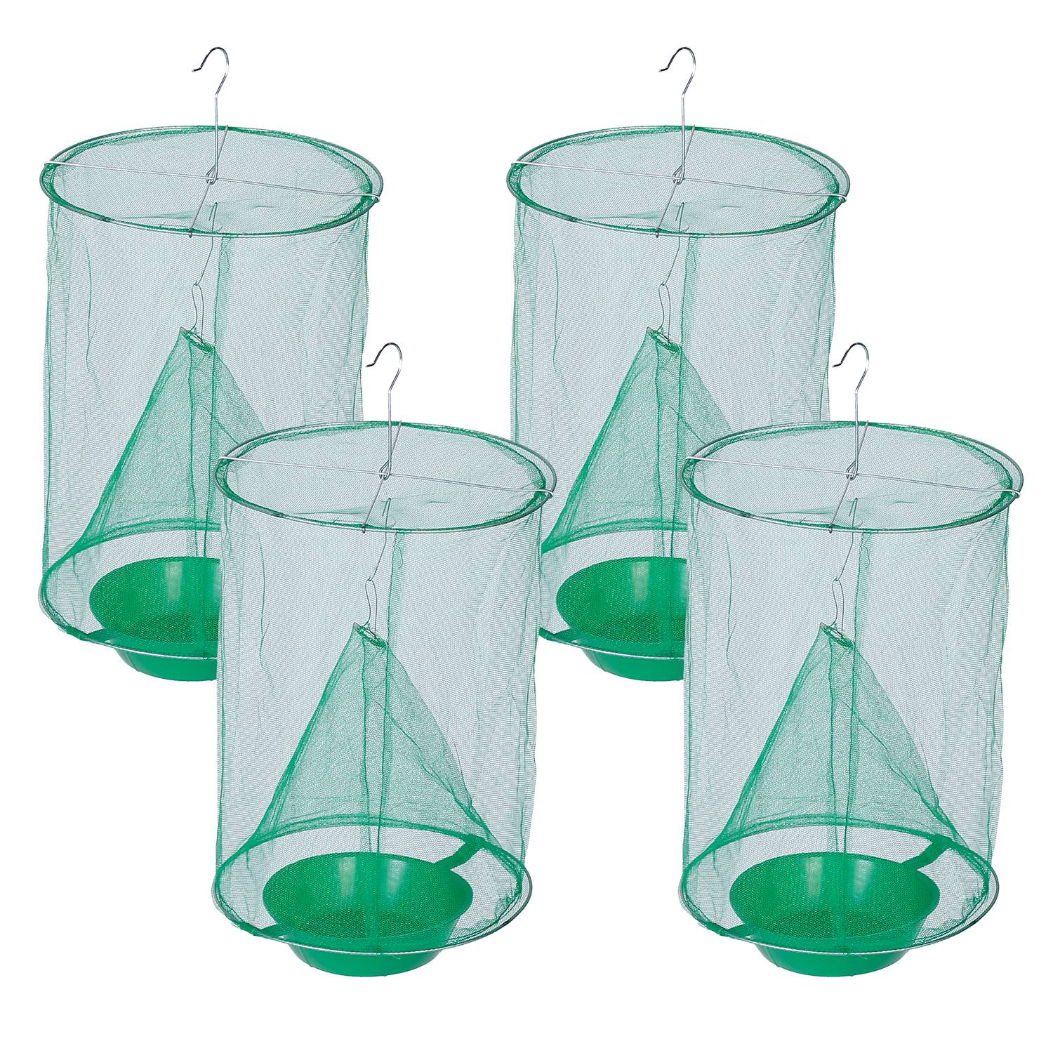 4-Piece: Ranch Fly Trap with Bait Set Lowest Pice Cheap Pice