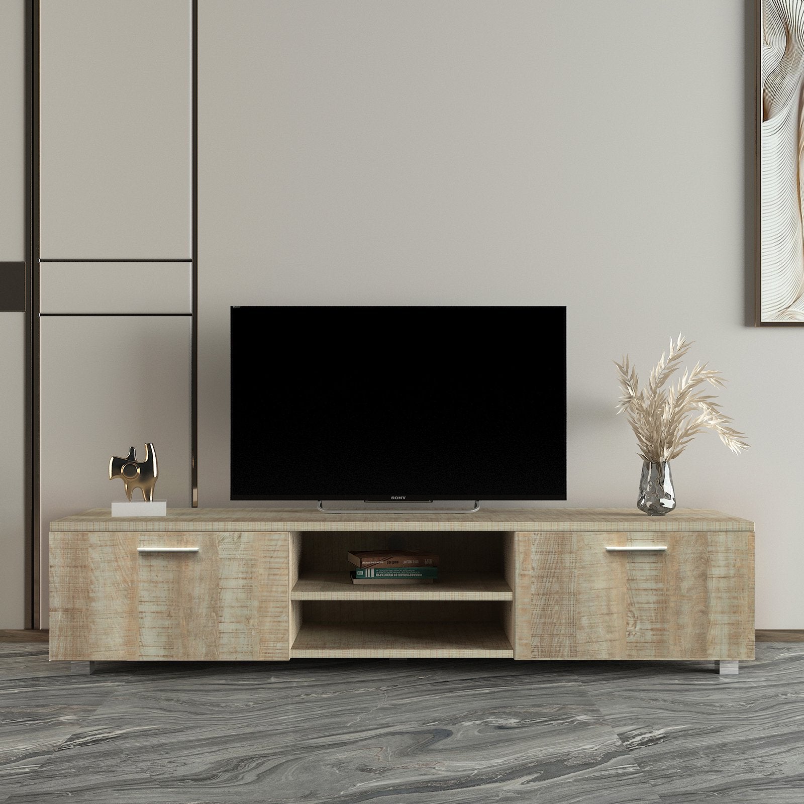 TV Stand for 65 70 Inch Flat TV Buy Cheap How Much