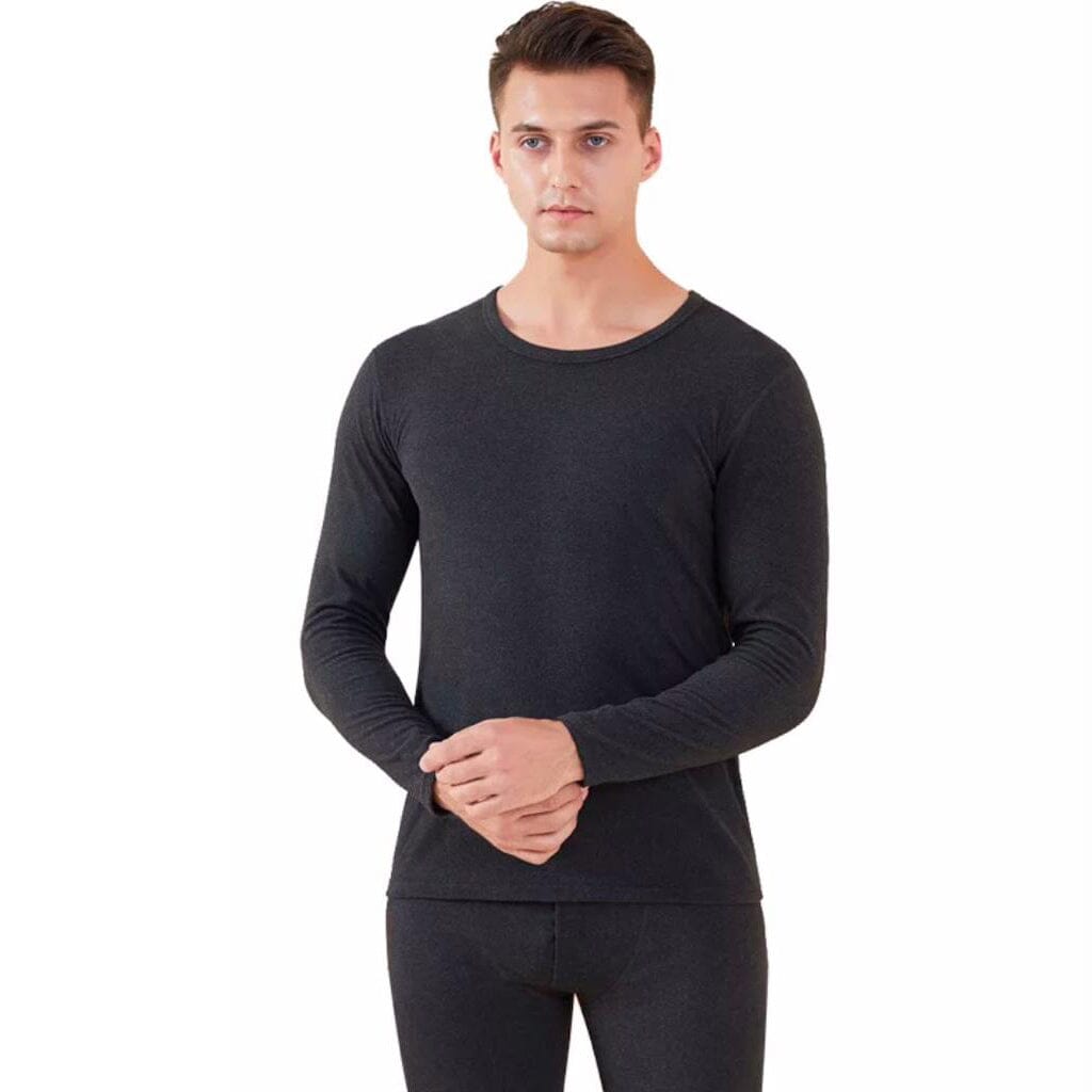 2-Piece Set: Cotton Thermal Set with Shirt & Pants Best Sale Online