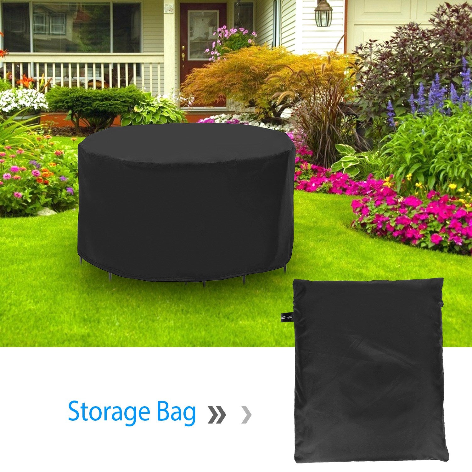 Circular Table Cover Outdoor Furniture Protector Best Sale Online