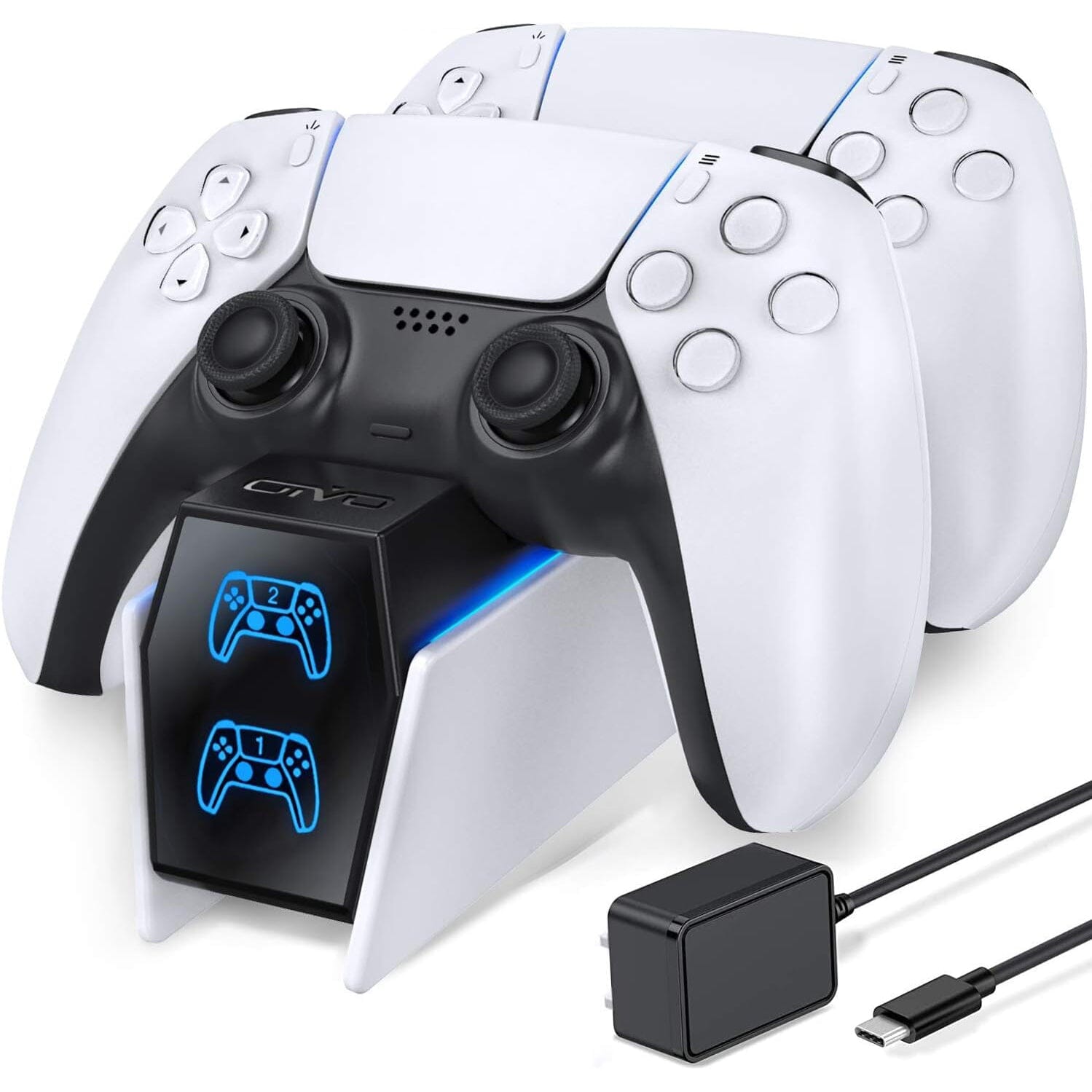 PS5 Controller Charger Station with Fast Charging AC Adapter 5V/3A  (Refurbished) Where To Buy Low Pice