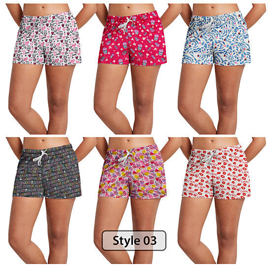 3-Pack: Women's Comfy Lounge Bottom Pajama Shorts with Drawstring Wide Range Of Sale Online