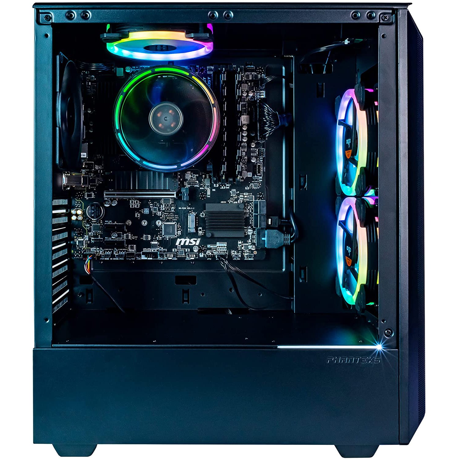 Periphio Centaur Prebuilt RGB Gaming Computer 16GB DDR4 RAM 500GB NVMe M.2 SSD + 1TB HDD (Refurbished) Sale With Paypal