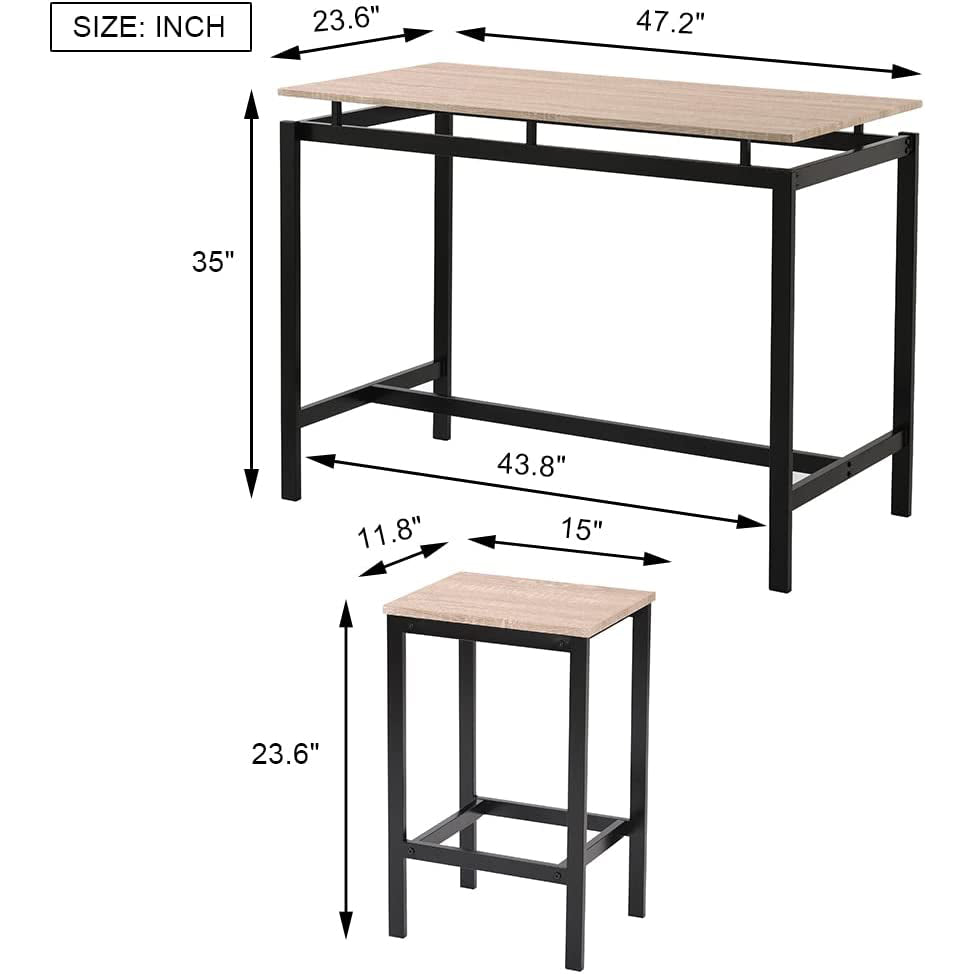 5-Piece Set: Kitchen Table and Chairs Set For Nice For Sale