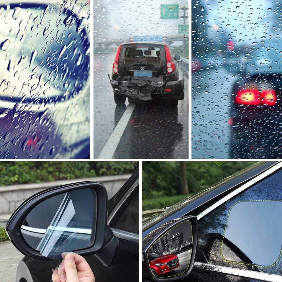 4-Pack: Britenway Anti Rain Car Rear and Side View Mirror Film Wholesale Pice Cheap Online