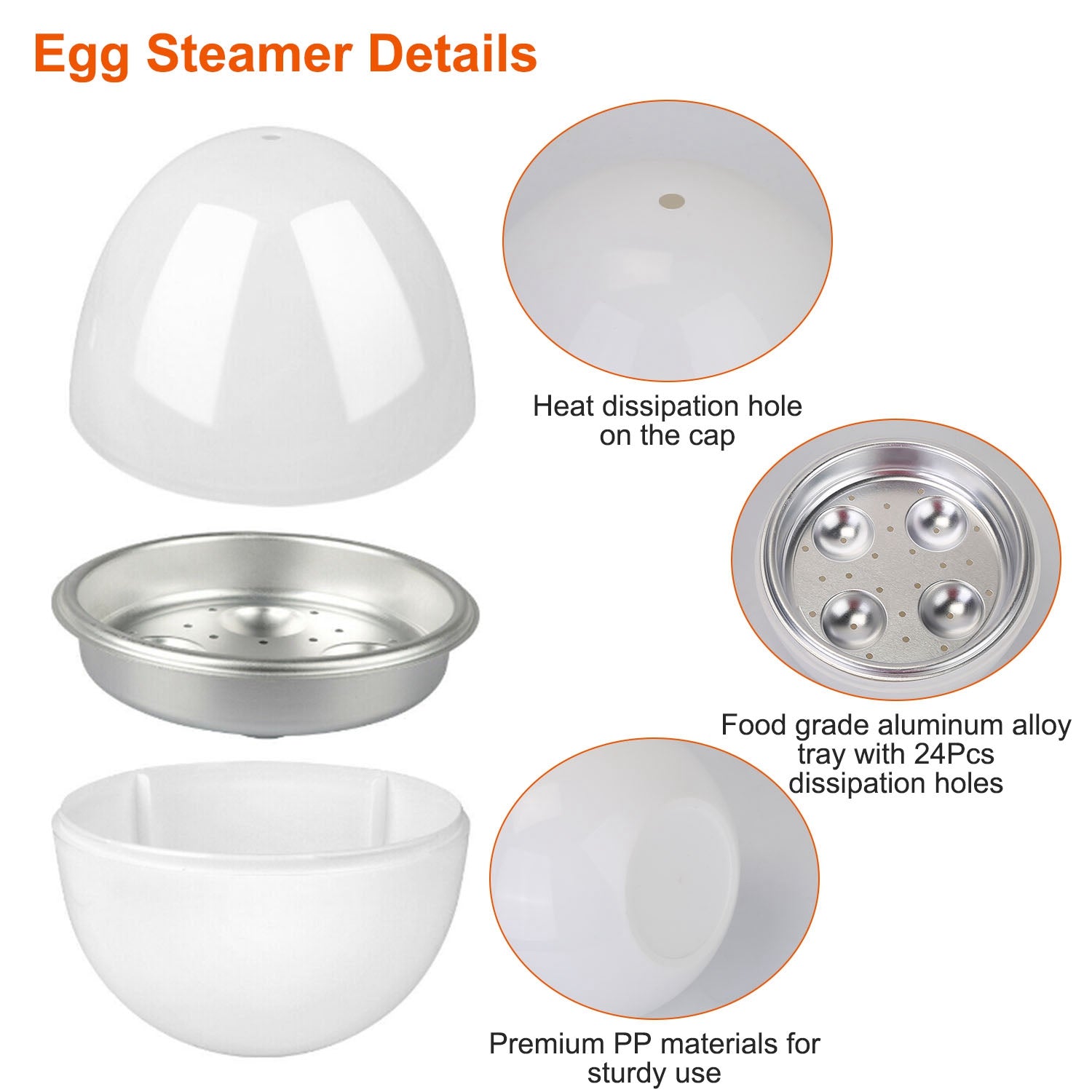 Microwave Egg Broiler Cooker Up to 4 Eggs Best For Sale