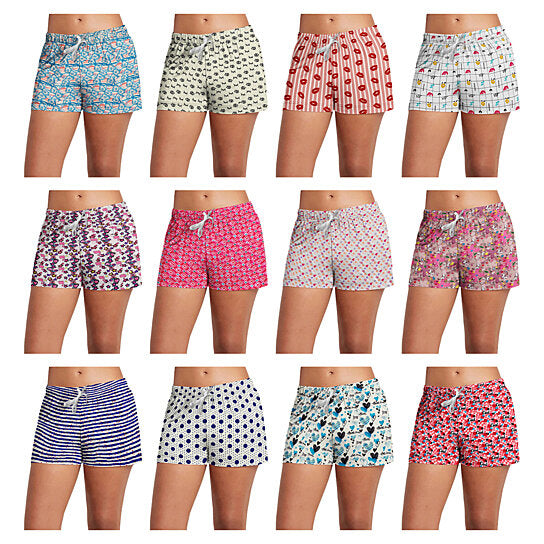 3-Pack: Women's Comfy Lounge Bottom Pajama Shorts with Drawstring Wide Range Of Sale Online