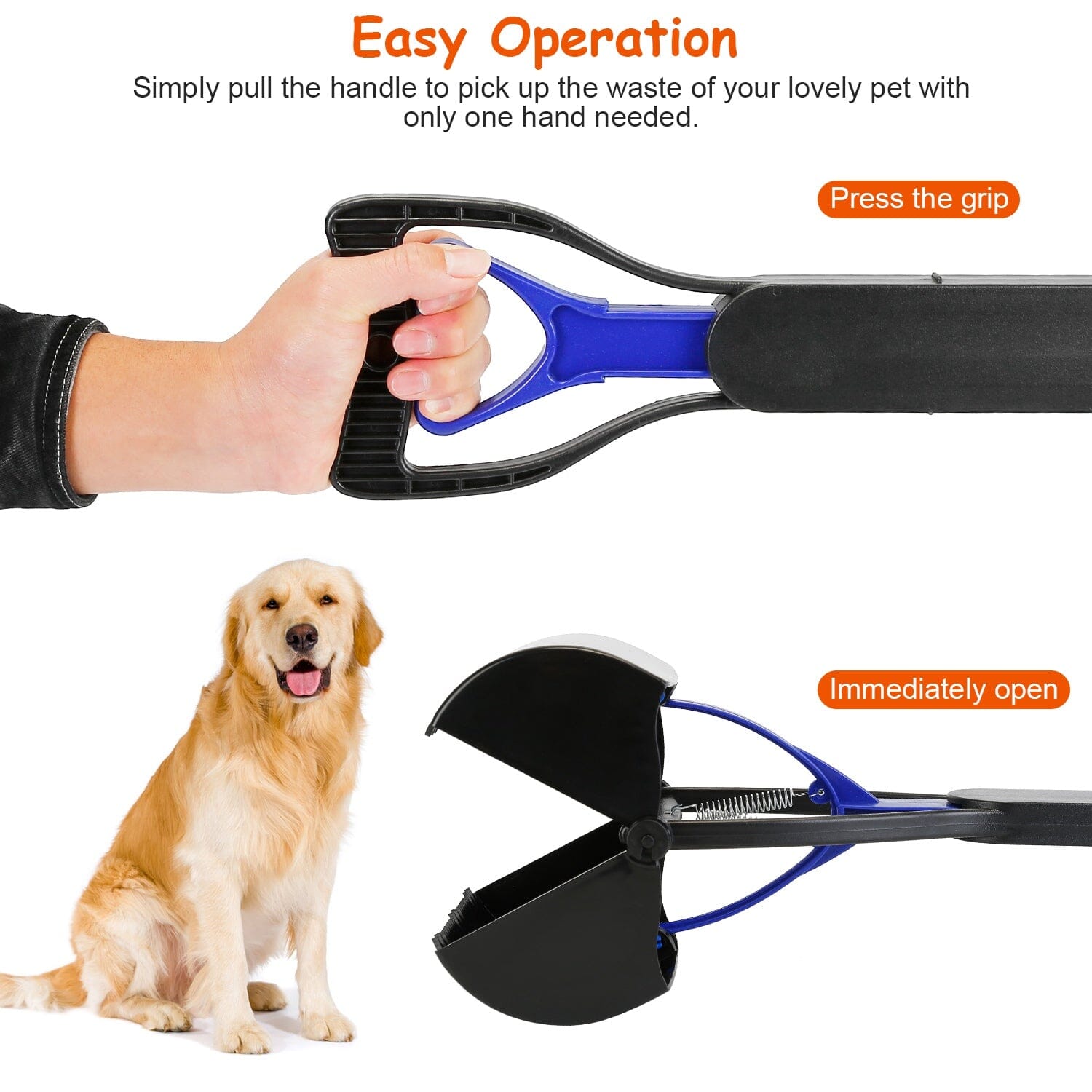 31.5-Inch Pet Pooper Scooper Cheap Get Authentic