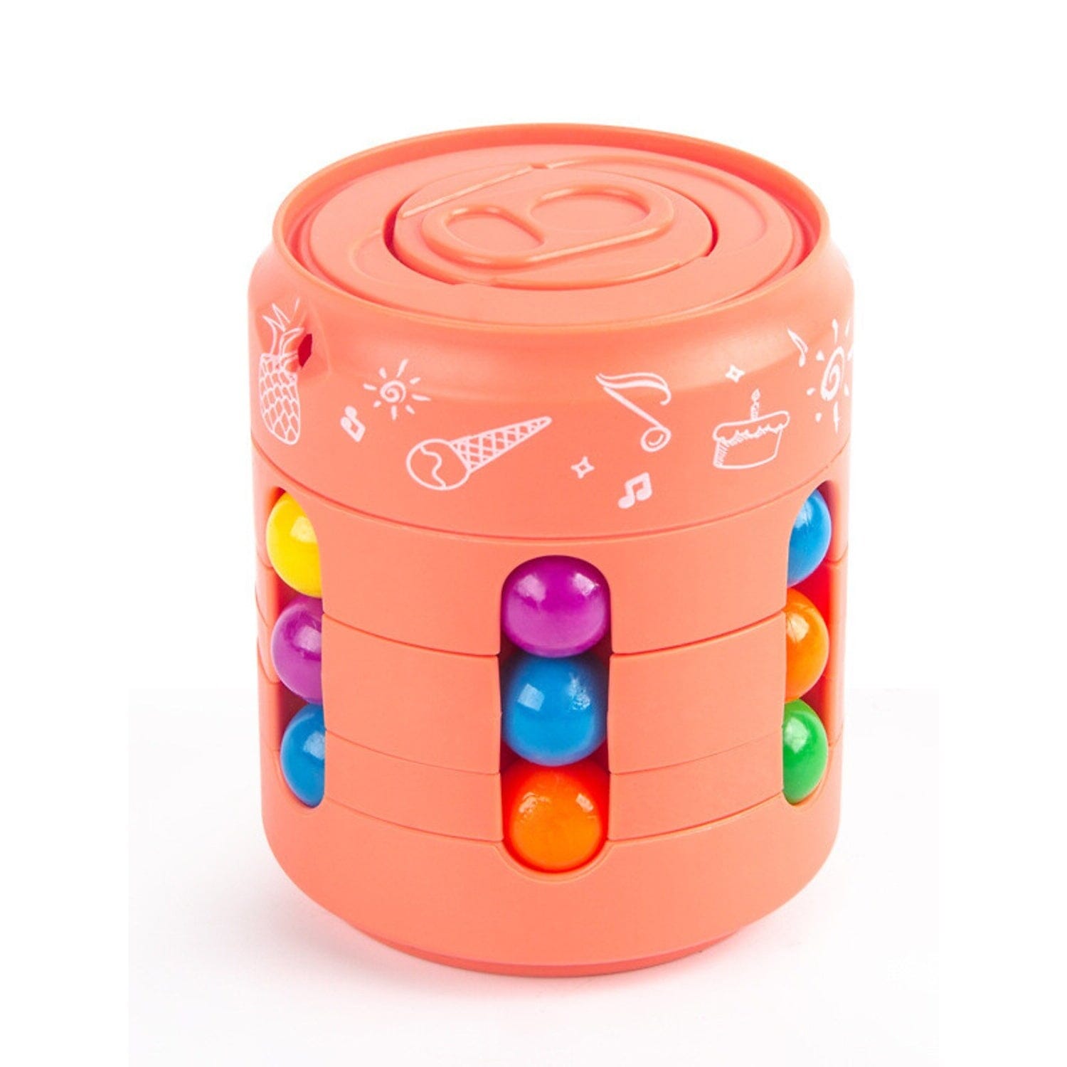 Coke Rubik's Cube Fingertip Rotating Roller Toy Wholesale Pice