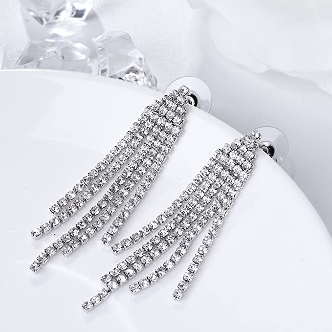 Tassel Linear Drop Earrings Good Selling Online