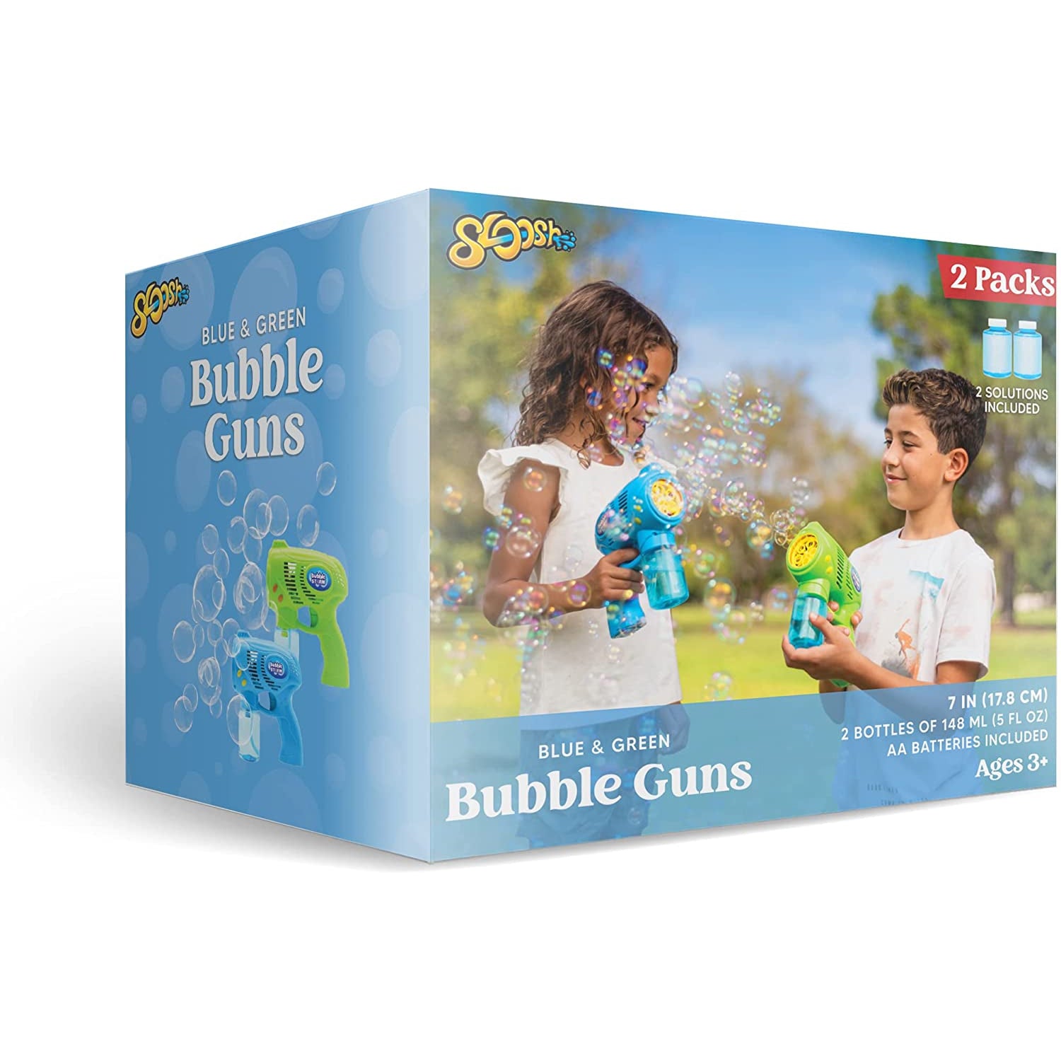 2-Pack: Blue and Green Bubble Gun Wide Range Of Cheap Online