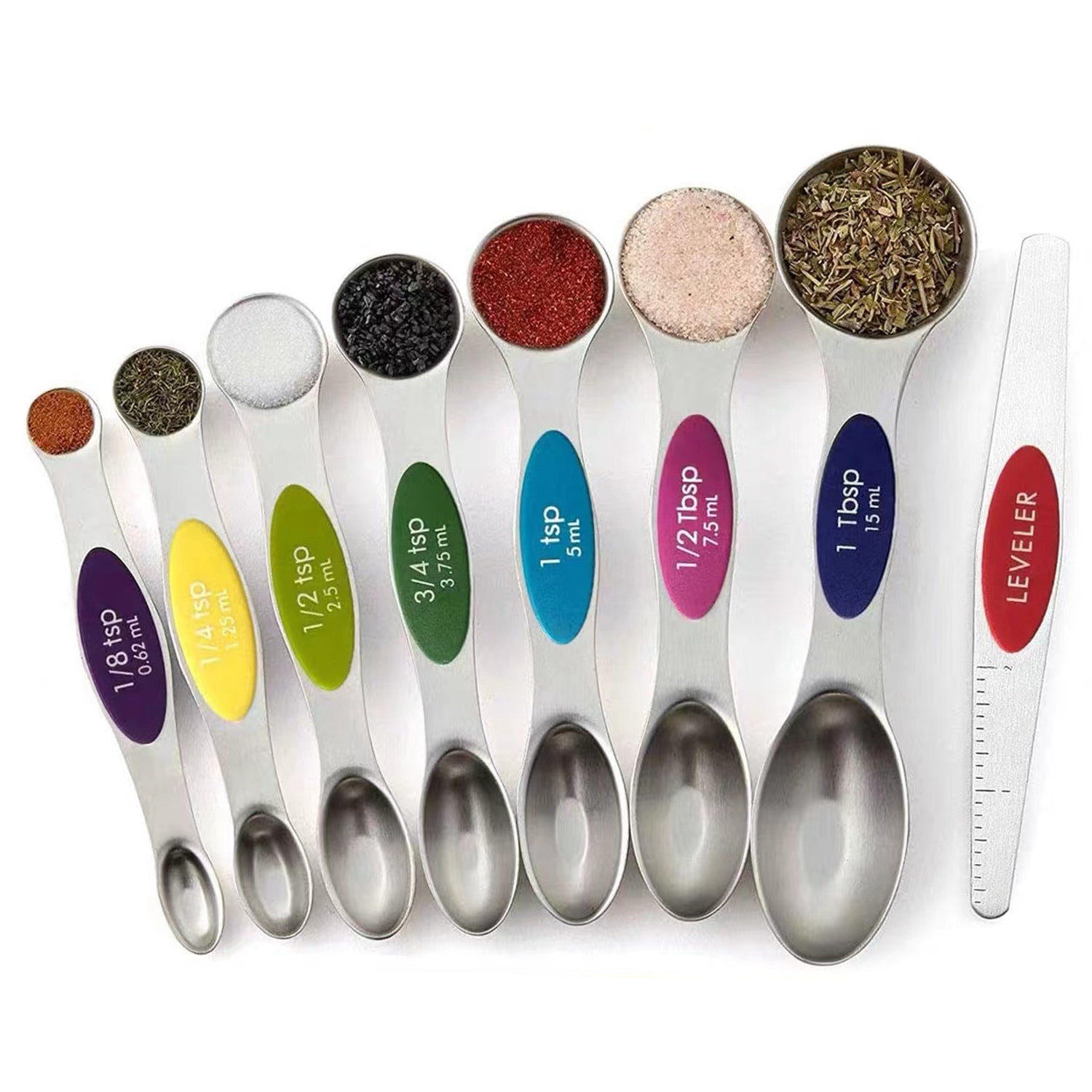 Dual Sided Magnetic Measuring Spoons Sale Good Selling
