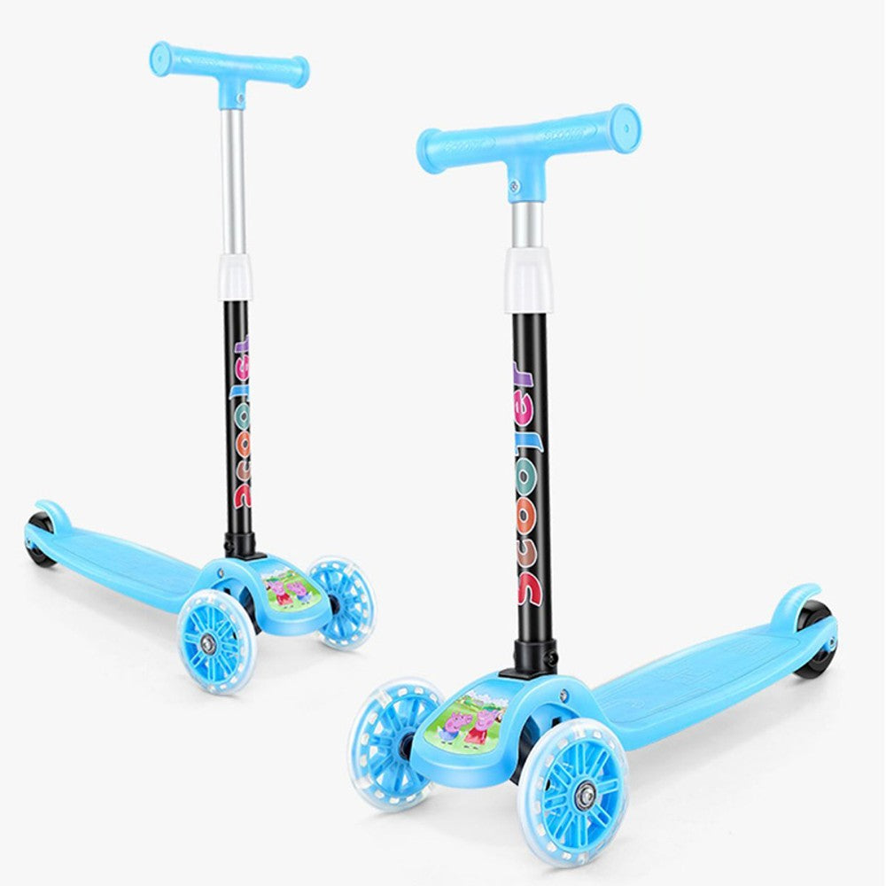 2-Pack: Kids T-Bar Scooter With Flashing Wheels Buy Cheap Comfortable