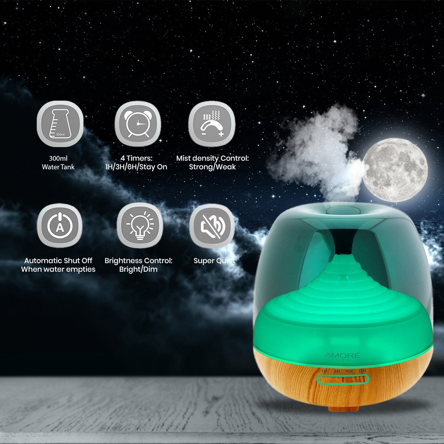 Ultrasonic Aromatherapy Cool Mist Humidifier Diffuser Sast Sale Online