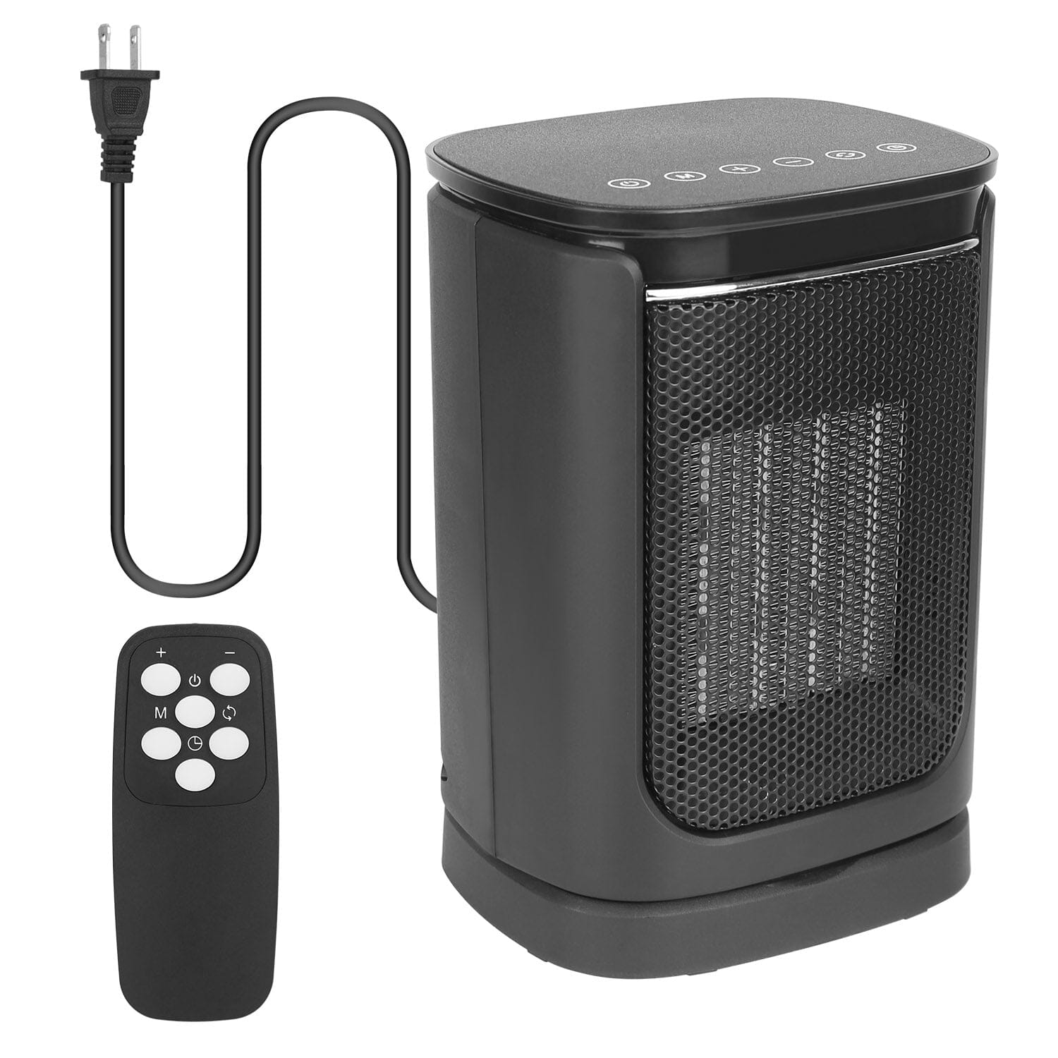 1500W Electric Space Heater Ceramic Heater Fan with 3 Modes Remote Control Digital Display Recommend Sale Online