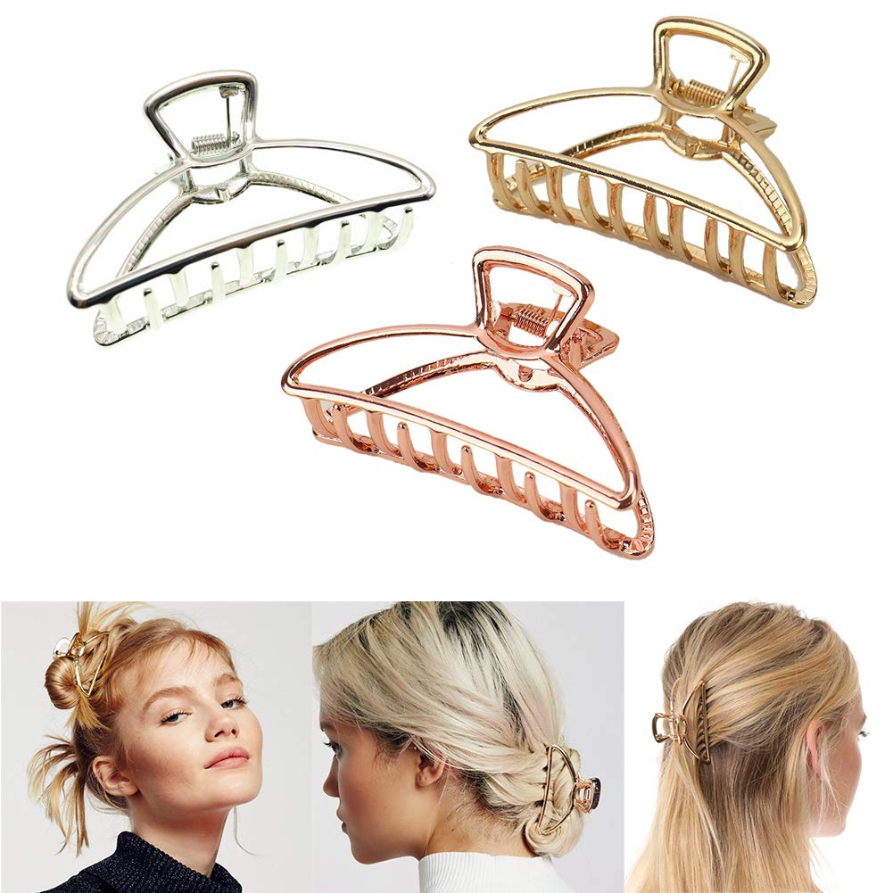 3-Pack: Metal Hair Clips Big Sale Sale Online