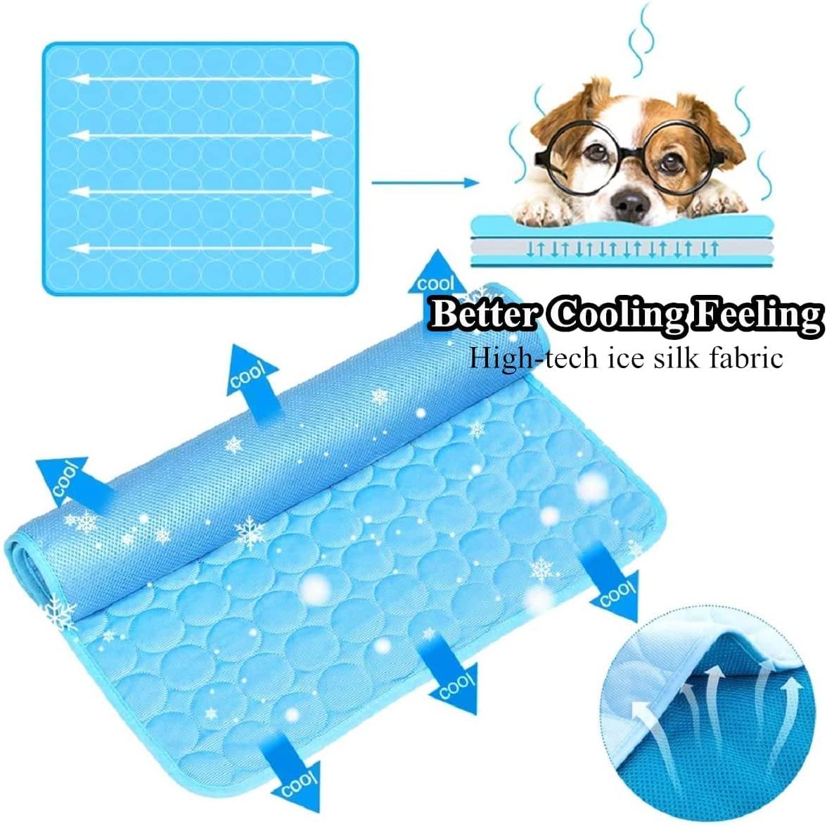 Automatic Cooling Dog Mat Washable Pet Sleeping Blanket Mat Free Shipping Low Cost