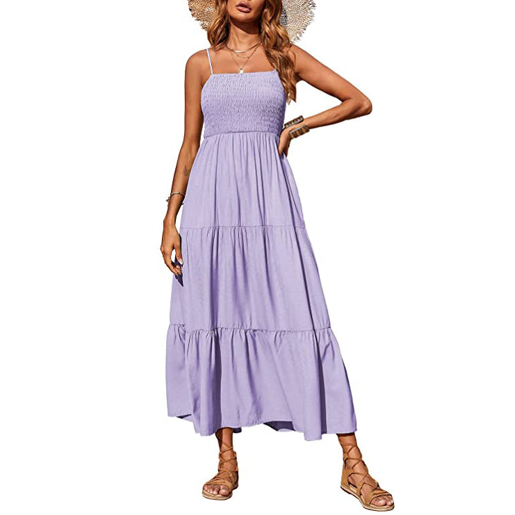 Women's Summer Boho Sleeveless Maxi Dress From China For Sale