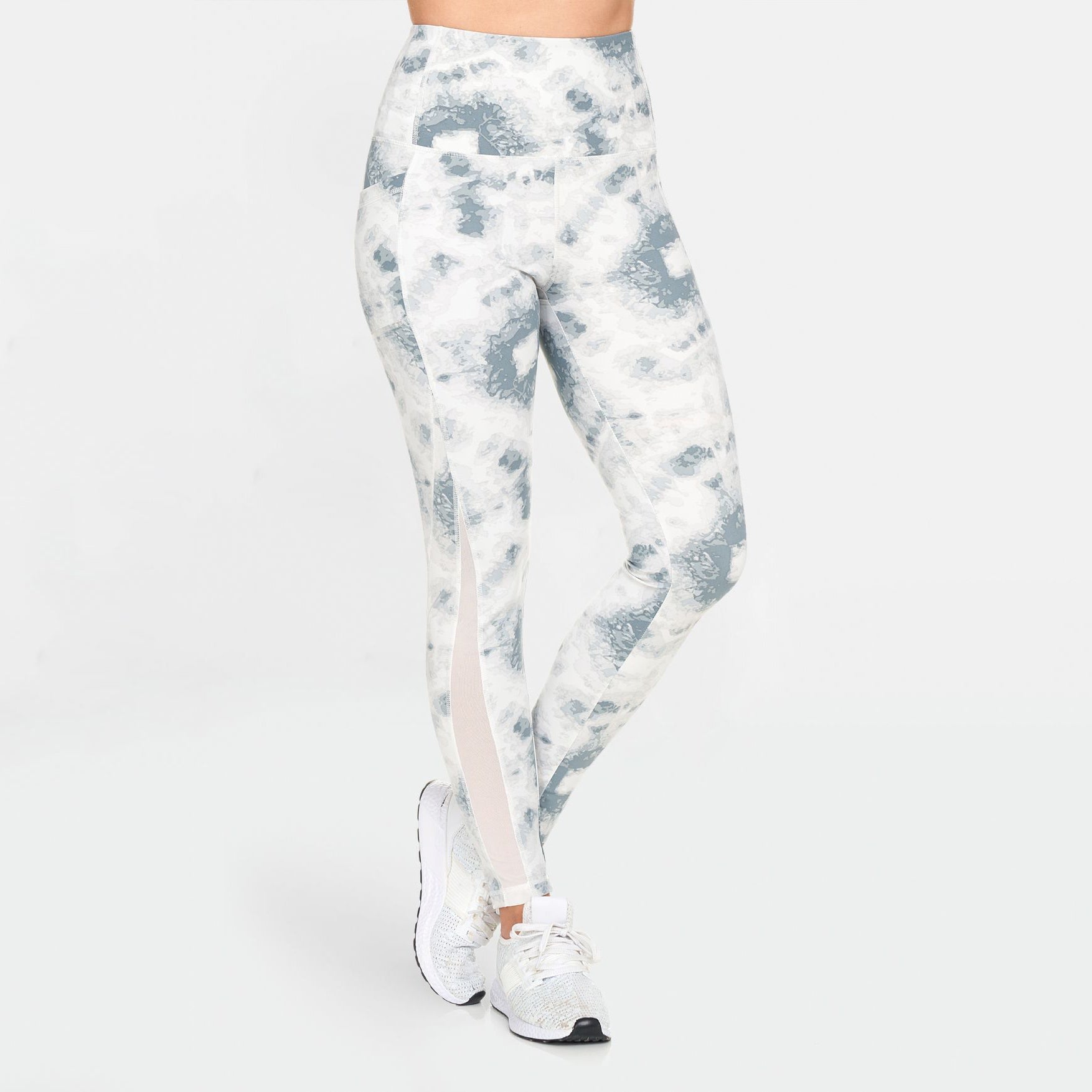 Women's Active High Rise Printed Leggings with Pockets Authentic For Sale