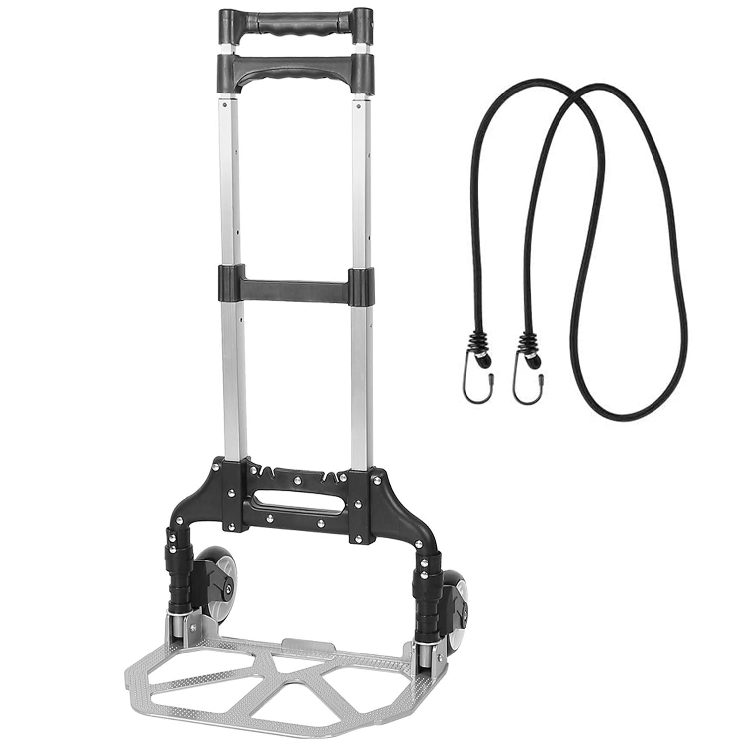 Folding Luggage Cart With Elastic Rope Sale Free Shipping