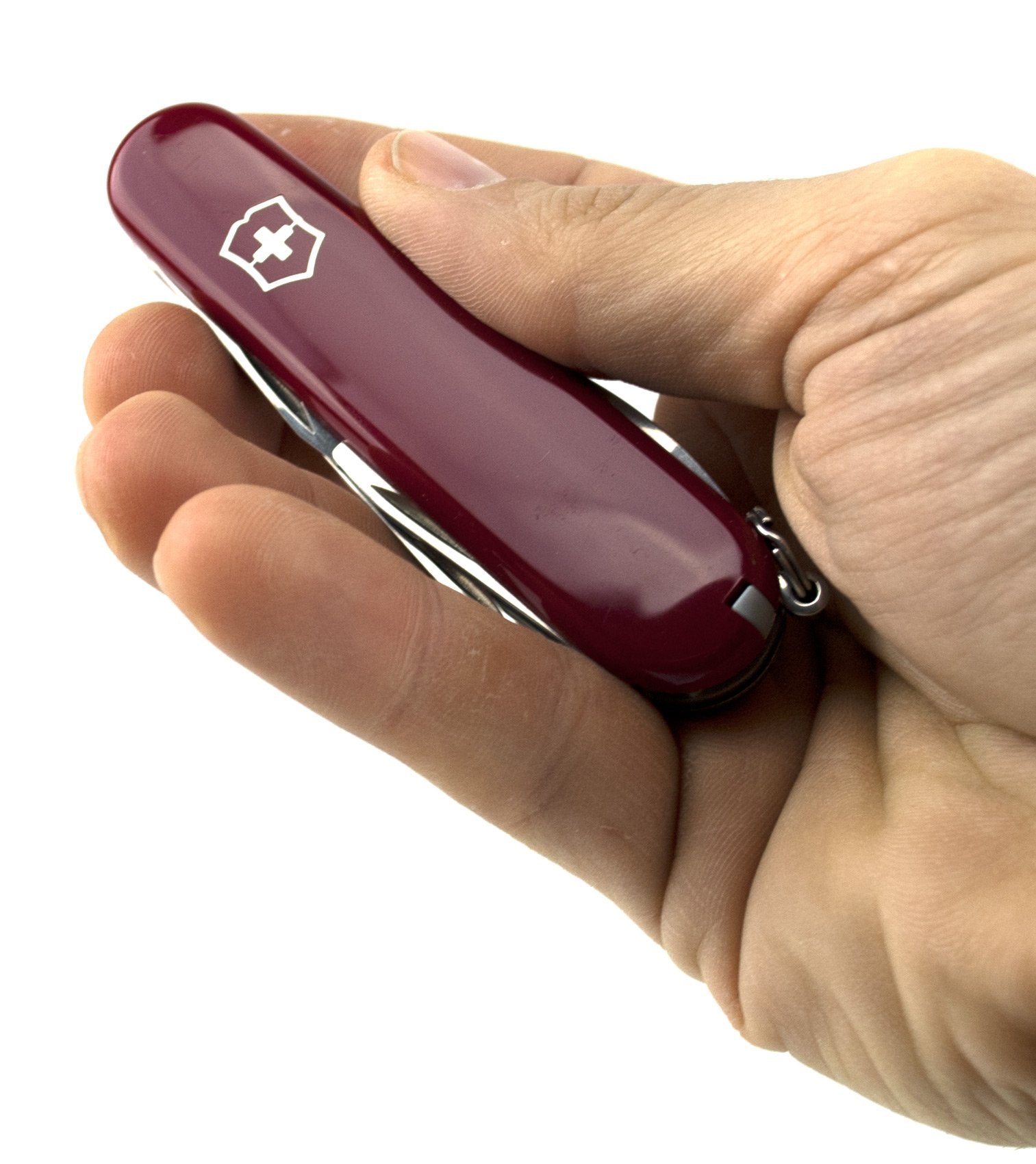 Victorinox Tinker Swiss Army Knife, Red Scales, 12 Functions, 3.6 Closed - 1.4603-033-X1 Free Shipping Get To Buy