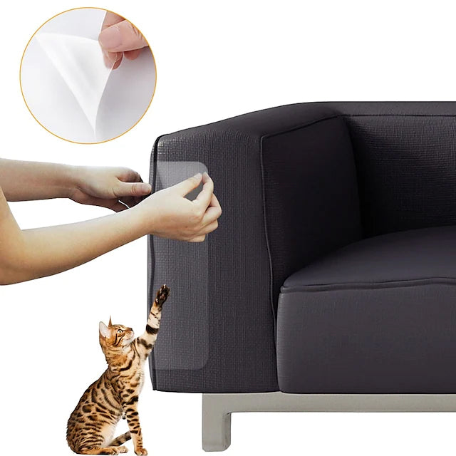 4-Piece: Sofa Cat Scratching Pad Scraper With Paypal Online