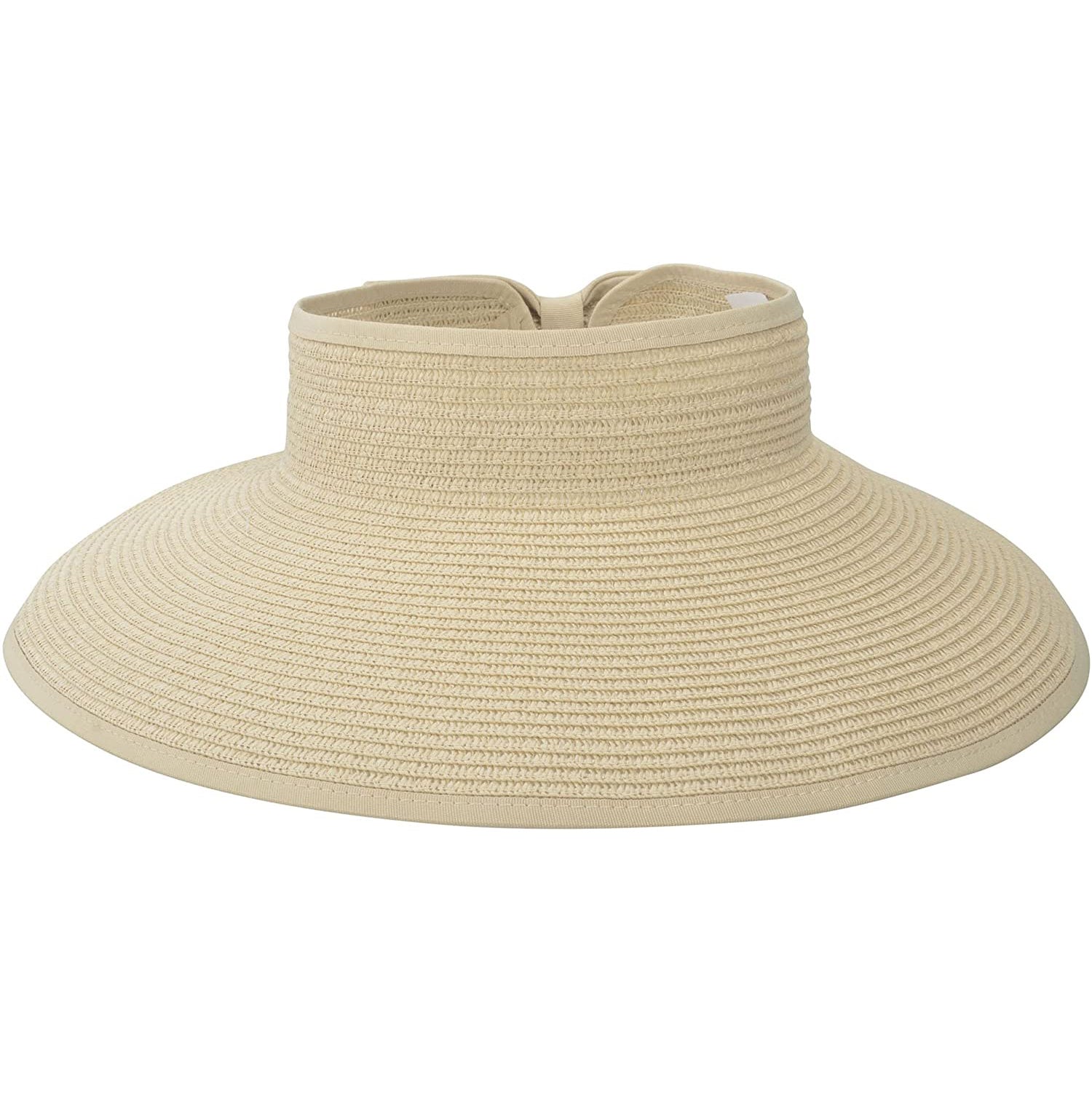 Women's Wide Brim Roll-up Straw Sun Hat Sun Visor 2025 New Cheap Pice