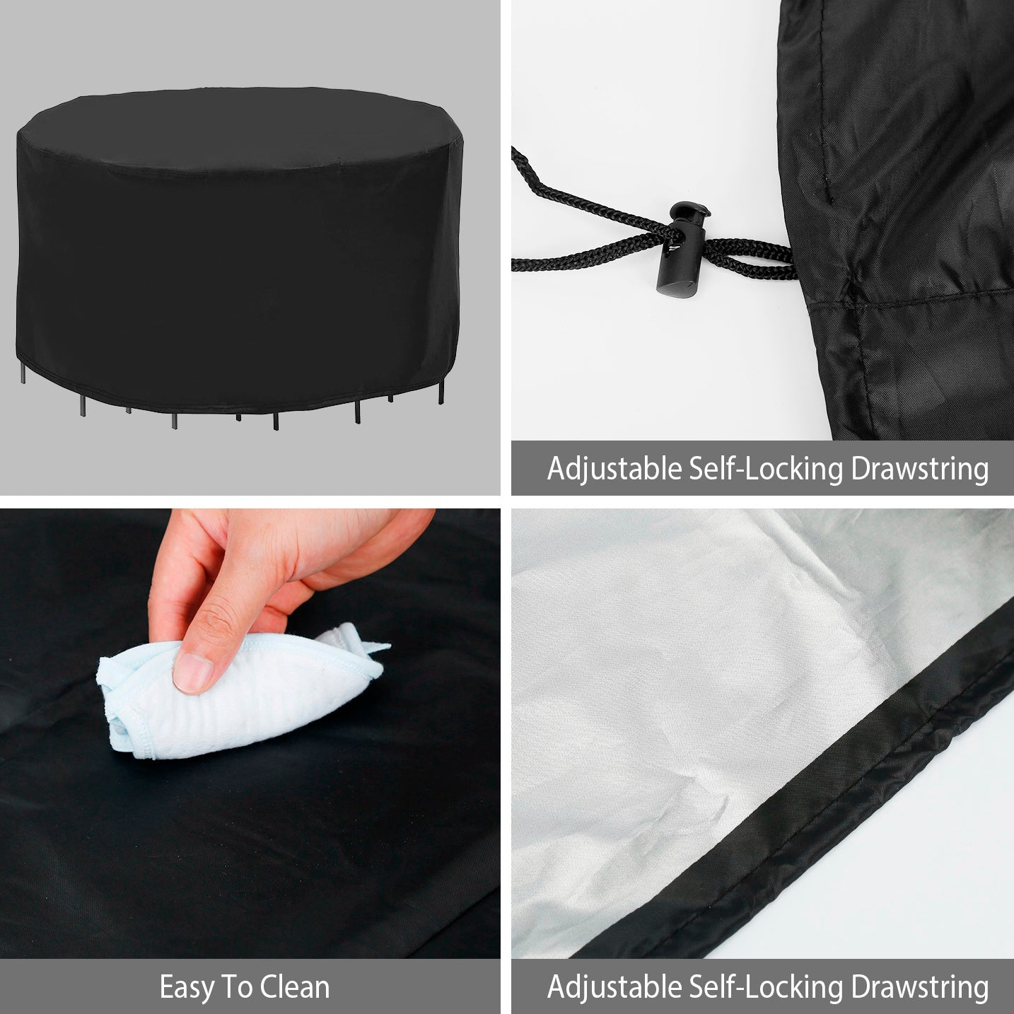 Circular Table Cover Outdoor Furniture Protector Best Sale Online