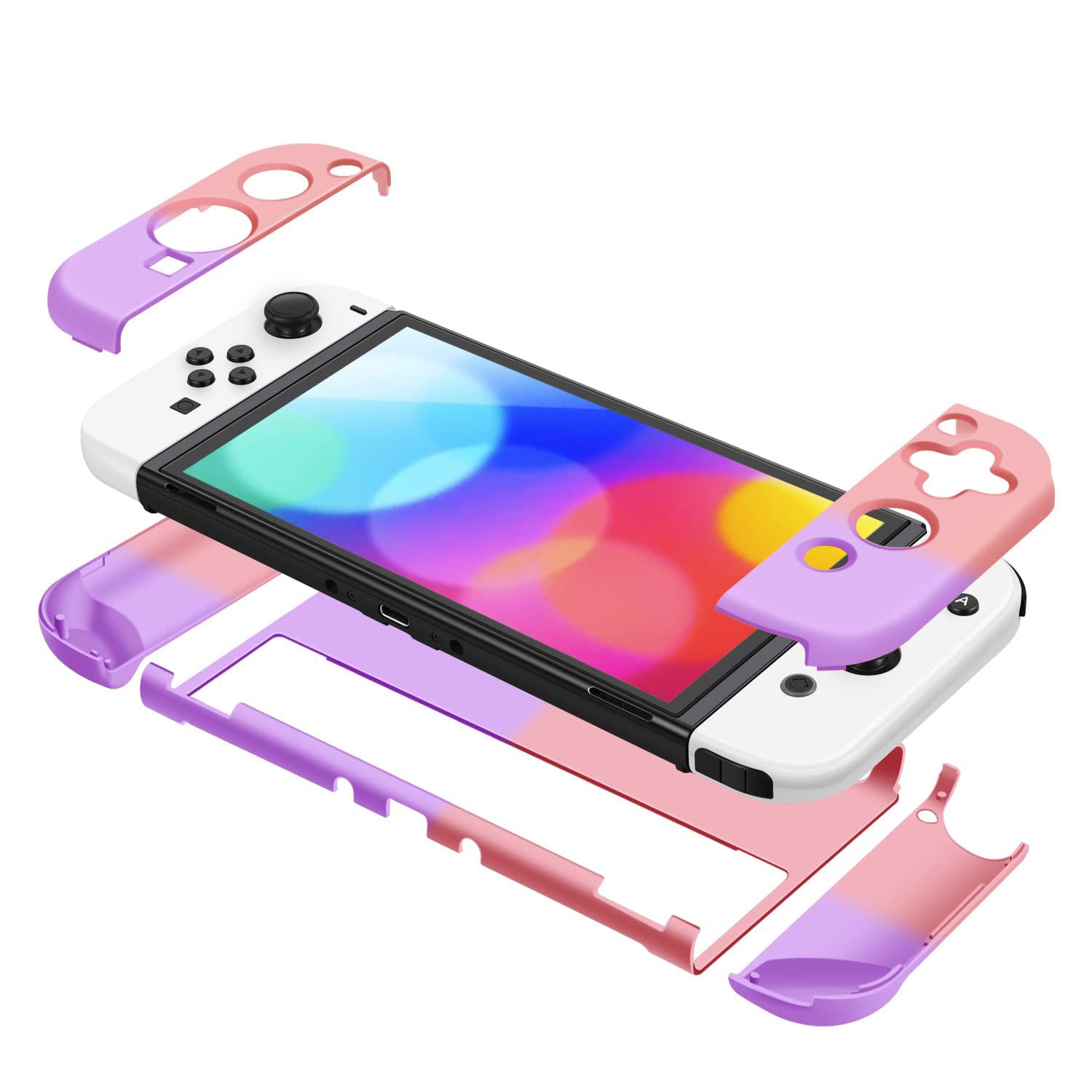 Protective Shell Cover Hard Dockable Case Fit for Nintendo Switch OLED 100% Original Cheap Pice