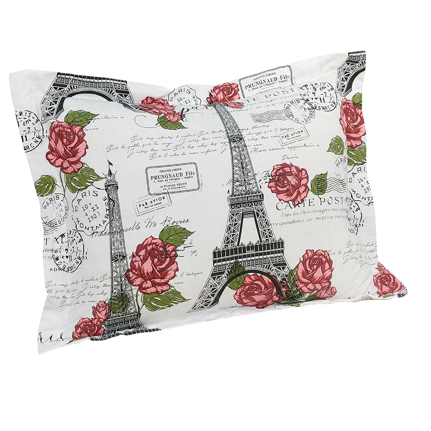 Sloane Street Paris Rose Eiffel Tower Reversible Bed in a Bag 2025 Newest Online