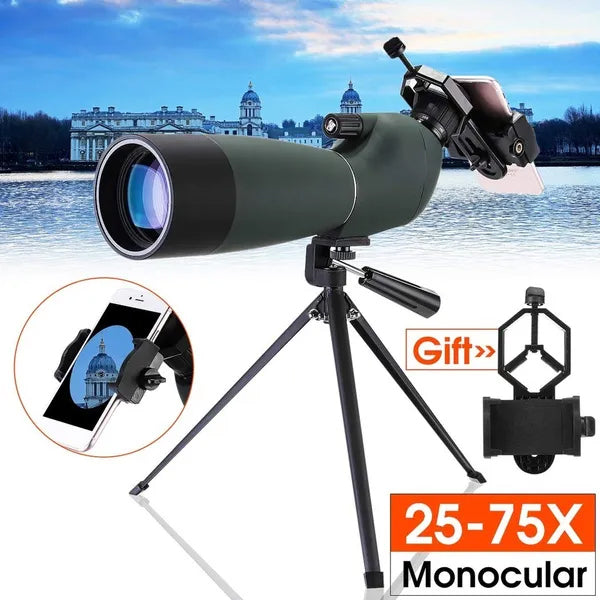 25-75X70 Night Vision HD Waterproof Telescope Sale Best