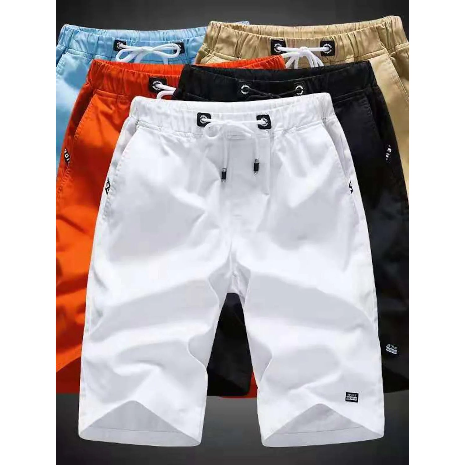 Men's Drawstring Knee Sweatpants Comfortable Cheap Online