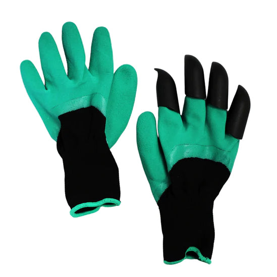 Waterproof Garden Gloves With Claws For Digging and Planting Free Shipping Perfect