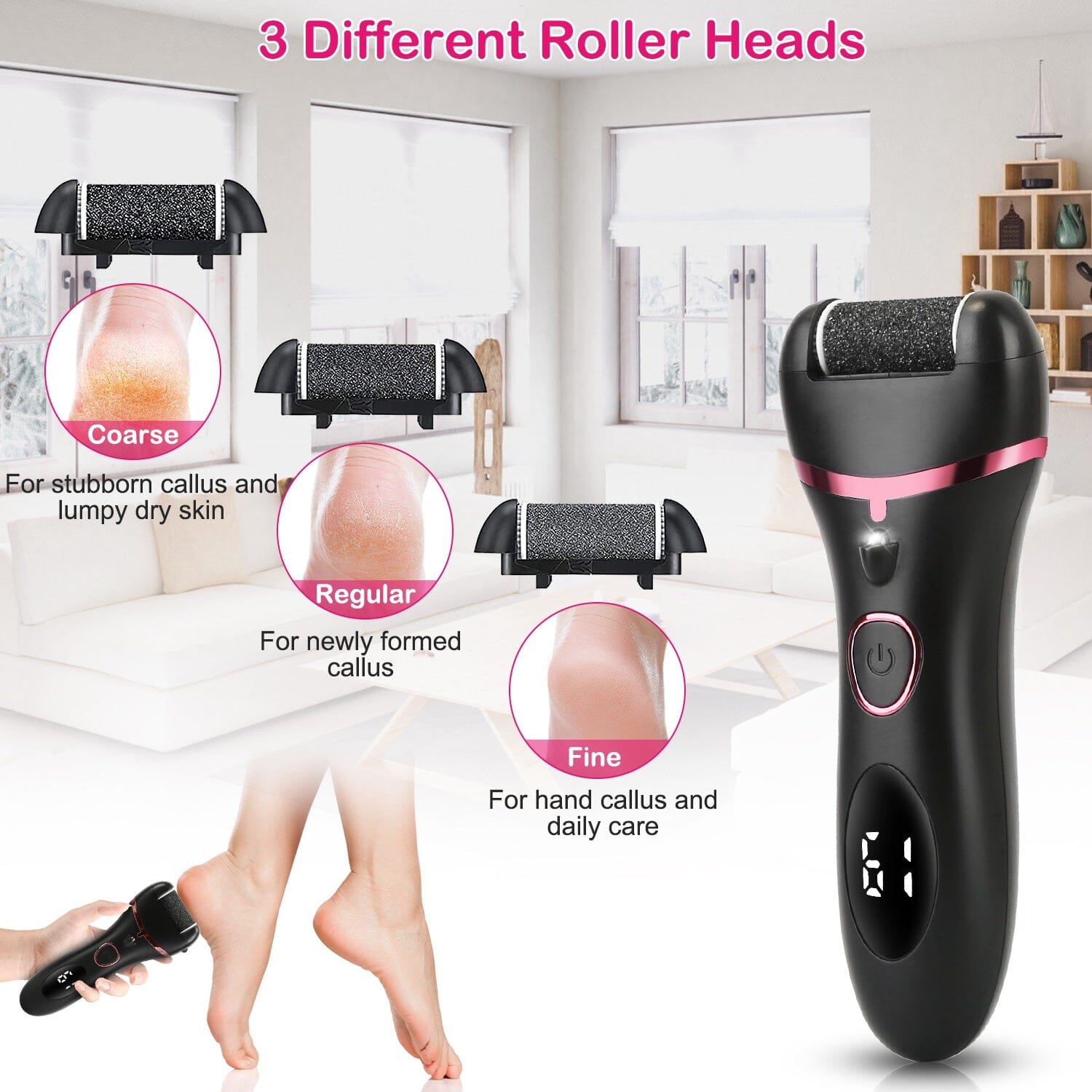 18-in-1 Electric Foot Callus Remover Tool Many Kinds Of Sale Online