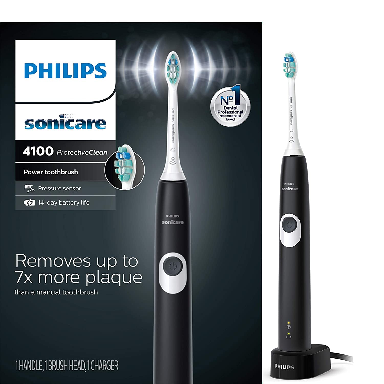 Philips Sonicare ProtectiveClean 4100 Rechargeable Electric Power Toothbrush Free Shipping Recommend