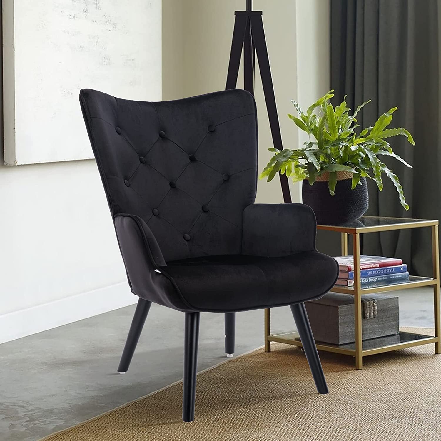 Comfy Lounge Chair with High Back Design Free Shipping Low Pice