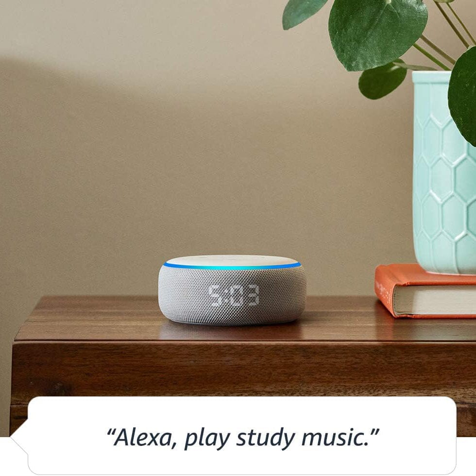 Echo Dot (3rd Gen) - Smart speaker with clock and Alexa  (Refurbished) Sale Lowest Pice