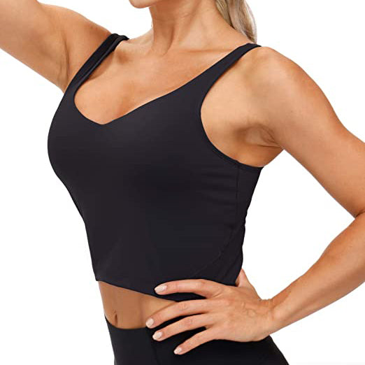 Women’s Longline Wirefree Padded Sports Bra Cheap The Cheapest