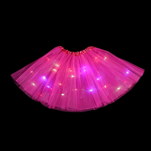 2-Piece: Girl's Skirt with LED Lights Outlet Genuine