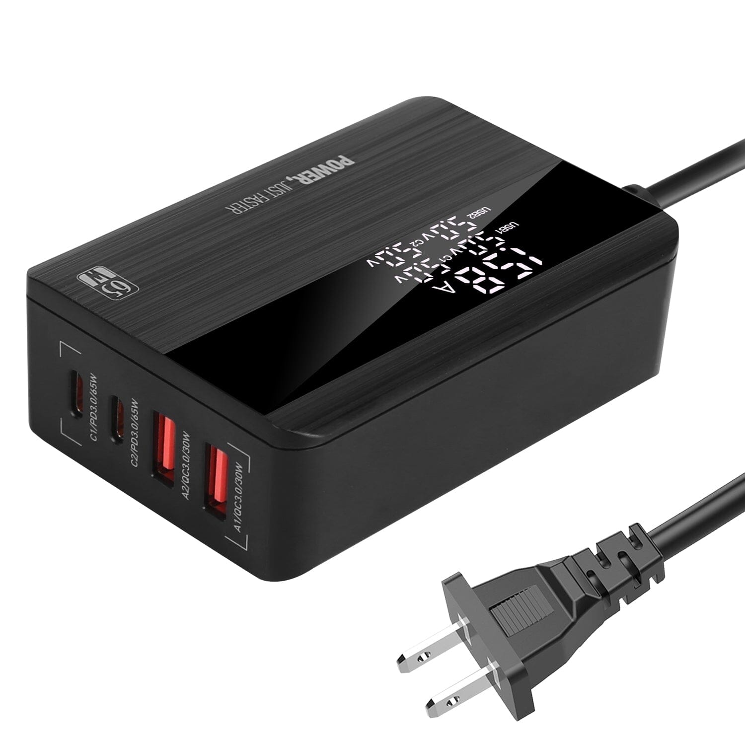 65W 4 USB Port Fast Wall Charger For Sale Cheap Online