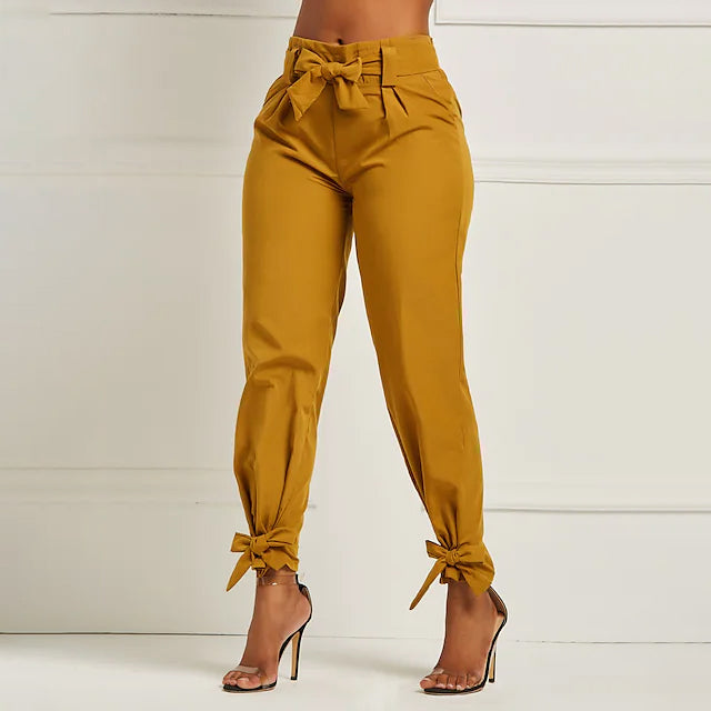 Women's Fashion Drawstring Ankle Trousers Buy Cheap Authentic