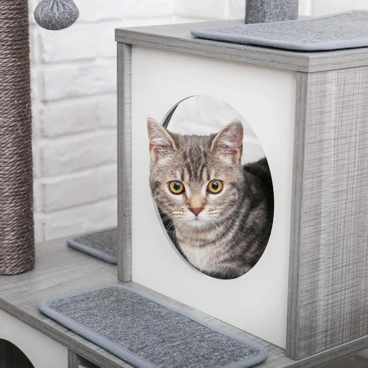 Cat Tree Deluxe 34 Cat Tower Low Cost Online