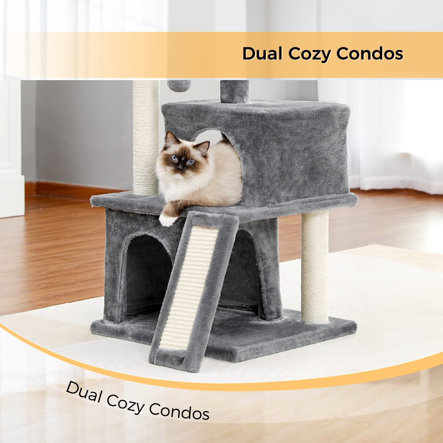 34 Cat Tree Deluxe Tower Sale Best Seller