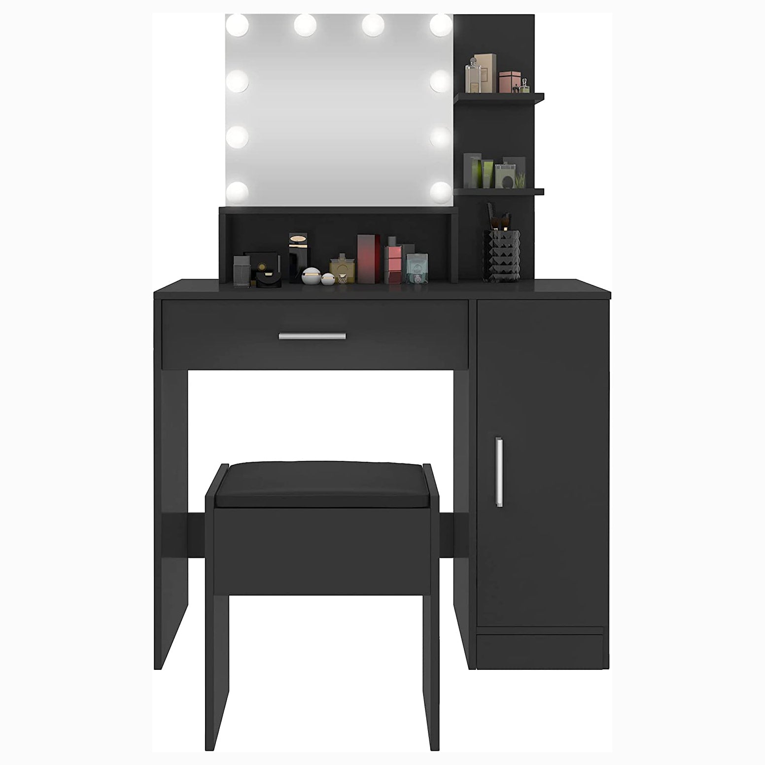 Rectangular Makeup Table with Mirror Big Sale Cheap Online